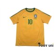 Photo1: Brazil 2010 Home Shirt #10 Kaka (1)