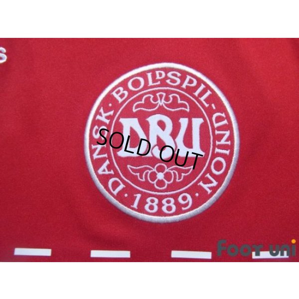 Photo6: Denmark 2010 Home Shirt #9 Tomasson