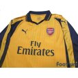 Photo3: Arsenal 2016-2017 Away Long Sleeve Shirt #7 Alexis Sanchez w/tags