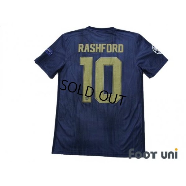 Photo2: Manchester United 2018-2019 3rd Shirt #10 Rashford CC 50th anniversary model