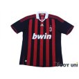 Photo1: AC Milan 2009-2010 Home Shirt (1)