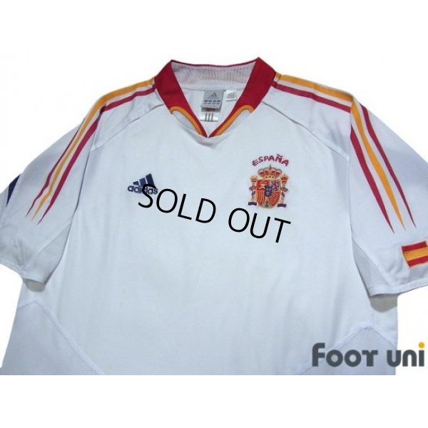 Photo3: Spain Euro 2004 Away Shirt