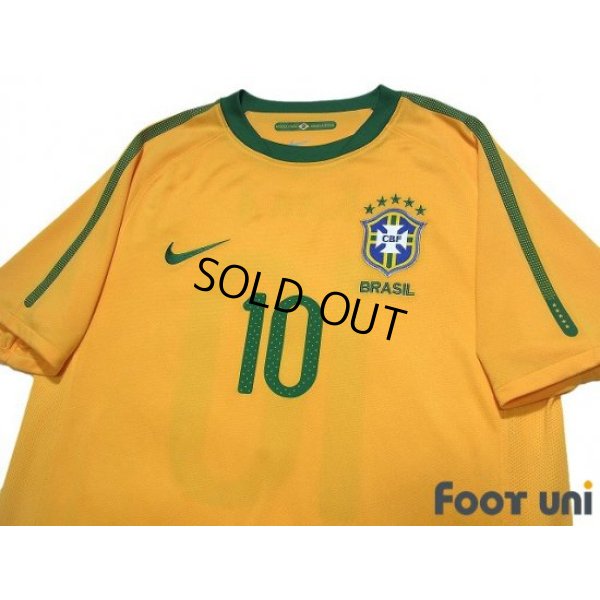 Photo3: Brazil 2010 Home Shirt #10 Kaka