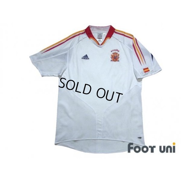 Photo1: Spain Euro 2004 Away Shirt