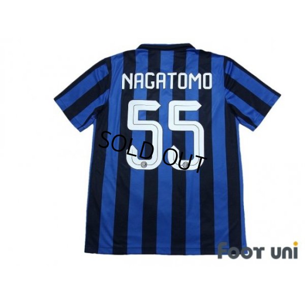 Photo2: Inter Milan 2015-2016 Home Shirt #55 Yuto Nagatomo