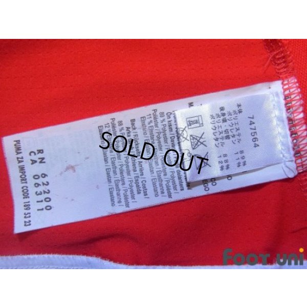 Photo8: Arsenal 2015-2016 Home Authentic Shirt #11 Özil