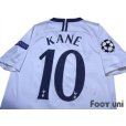 Photo4: Tottenham Hotspur 2018-2019 Home Shirt #10 Harry Kane Champions League Patch/Badge