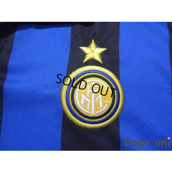 Photo6: Inter Milan 1998-1999 Home Shirt #10 Roberto Baggio