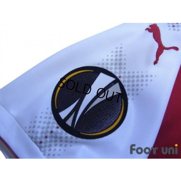 Photo7: Arsenal 2017-2018 Home Shirt #6 Koscielny  EL Patch/Badge w/tags