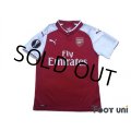 Arsenal 2017-2018 Home Shirt #6 Koscielny  EL Patch/Badge w/tags