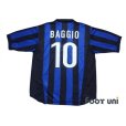 Photo2: Inter Milan 1998-1999 Home Shirt #10 Roberto Baggio (2)