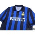 Photo3: Inter Milan 1998-1999 Home Shirt #10 Roberto Baggio