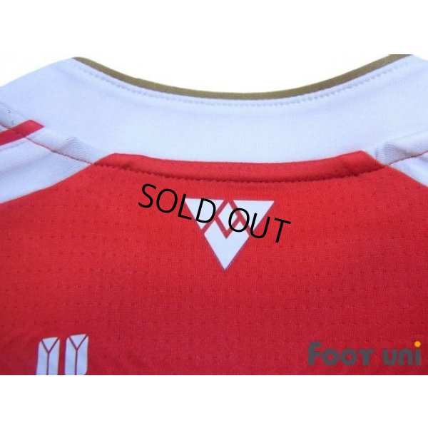 Photo6: Arsenal 2015-2016 Home Authentic Shirt #11 Özil