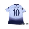 Photo2: Tottenham Hotspur 2018-2019 Home Shirt #10 Harry Kane Champions League Patch/Badge (2)