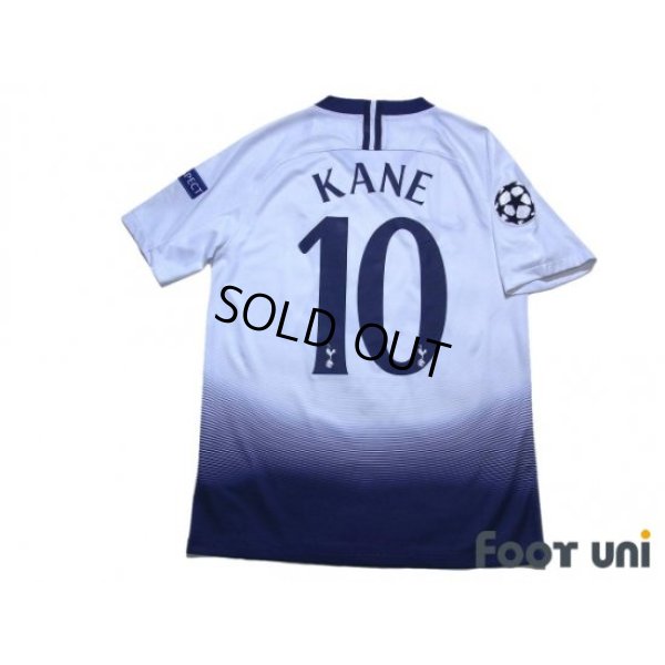 Photo2: Tottenham Hotspur 2018-2019 Home Shirt #10 Harry Kane Champions League Patch/Badge