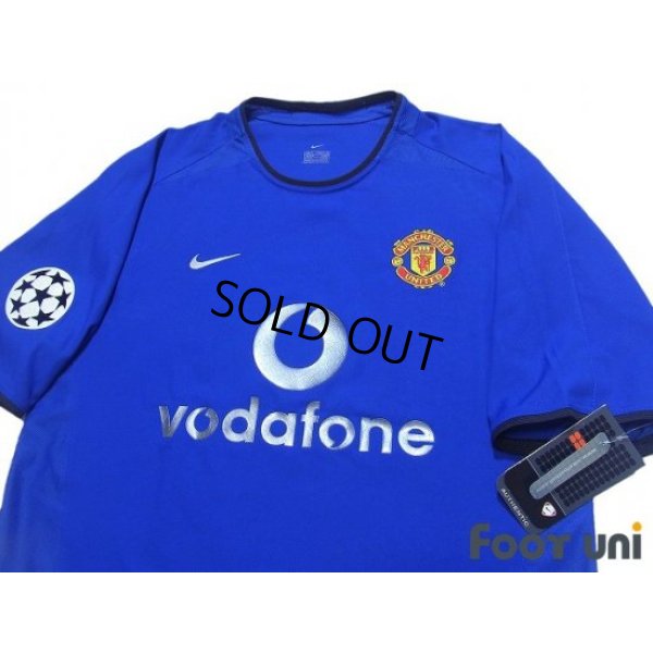 Photo3: Manchester United 2002-2003 3rd Shirt #18 Scholes w/tags