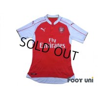 Arsenal 2015-2016 Home Authentic Shirt #11 Özil