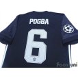 Photo4: Manchester United 2017-2018 Away Shirt #6 Pogba Champions League Patch/Badge w/tags