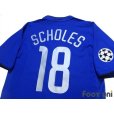 Photo4: Manchester United 2002-2003 3rd Shirt #18 Scholes w/tags