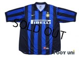 Inter Milan 1998-1999 Home Shirt #10 Roberto Baggio