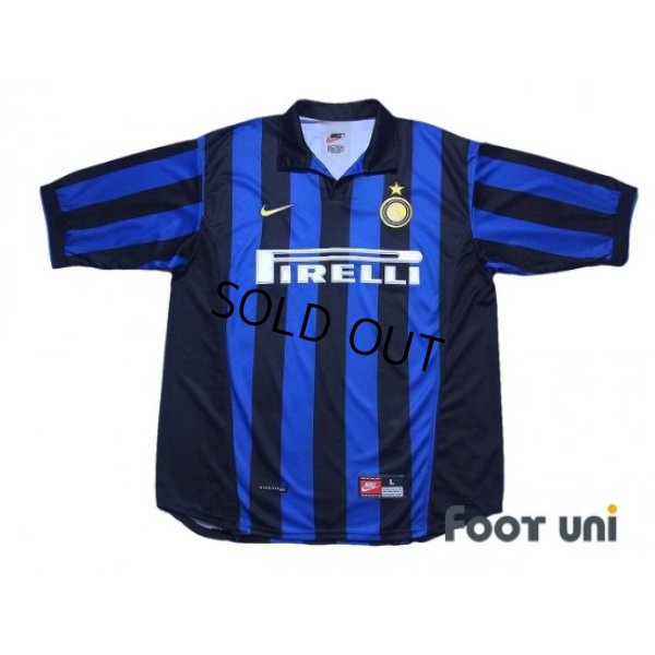 Photo1: Inter Milan 1998-1999 Home Shirt #10 Roberto Baggio