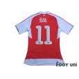 Photo2: Arsenal 2015-2016 Home Authentic Shirt #11 Özil (2)