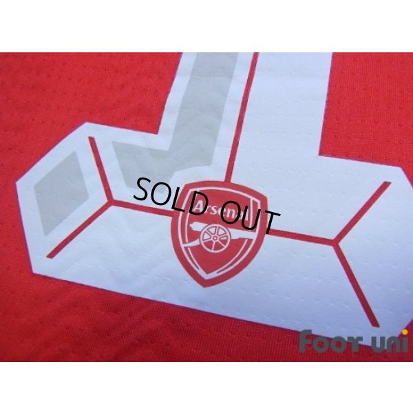 Photo7: Arsenal 2015-2016 Home Authentic Shirt #11 Özil