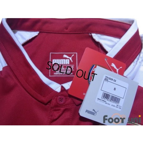 Photo5: Arsenal 2017-2018 Home Shirt #6 Koscielny  EL Patch/Badge w/tags