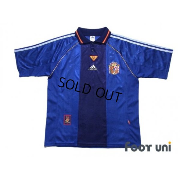 Photo1: Spain 1998 Away Shirt