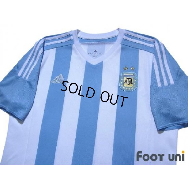 Photo3: Argentina 2015 Home Shirt