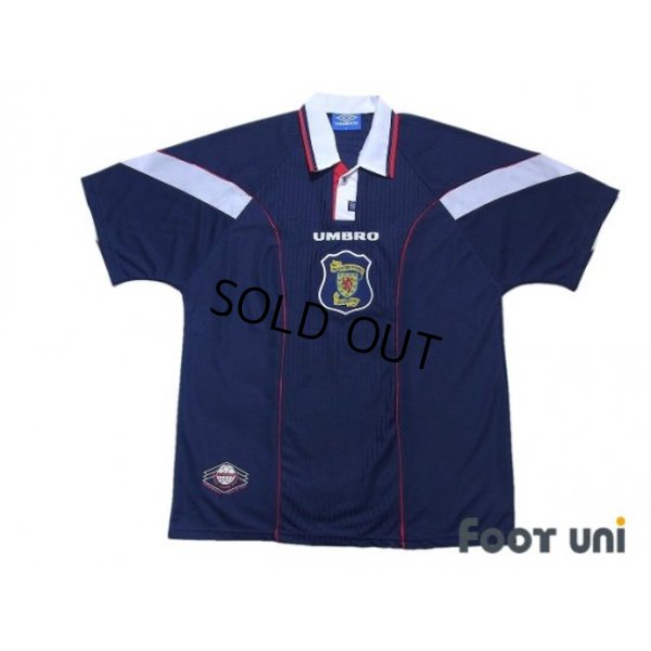 Photo1: Scotland 1997 Home Shirt