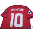 Photo4: Manchester United 2018-2019 Home Shirt #10 Rashford w/tags