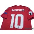 Photo4: Manchester United 2018-2019 Home Shirt #10 Rashford w/tags