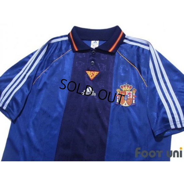 Photo3: Spain 1998 Away Shirt