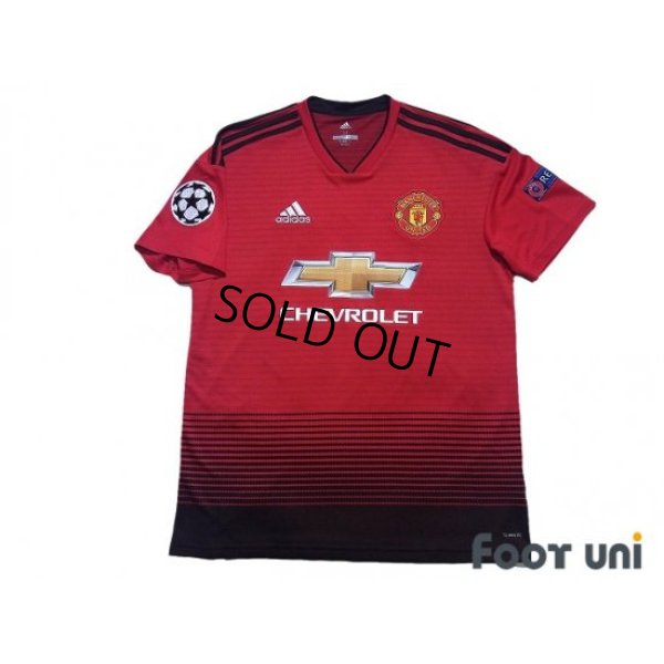 Photo1: Manchester United 2018-2019 Home Shirt #10 Rashford w/tags