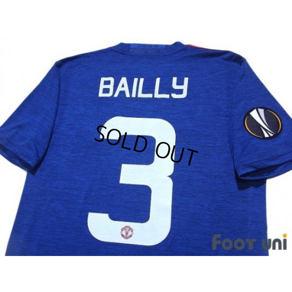 Photo4: Manchester United 2016-2017 Away Shirt #3 Eric Bailly EL Patch/Badge