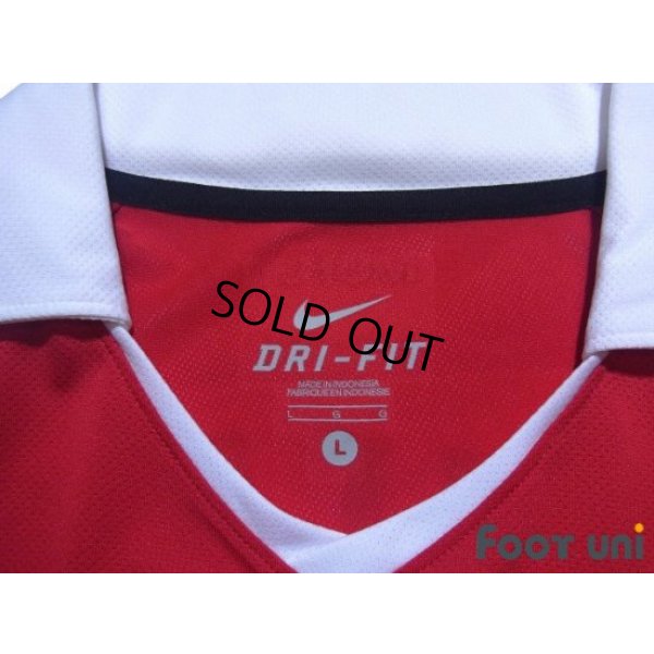 Photo4: Manchester United 2010-2011 Home Shirt #14 Chicharito Respect Patch/Badge