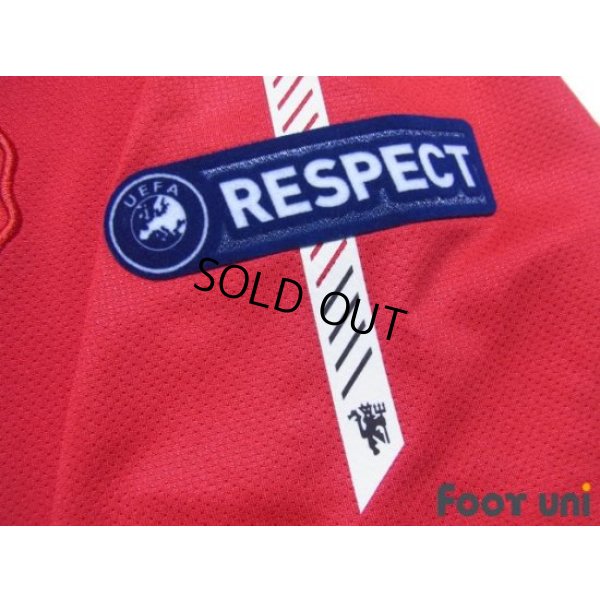 Photo5: Manchester United 2010-2011 Home Shirt #14 Chicharito Respect Patch/Badge