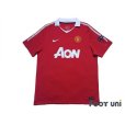 Photo1: Manchester United 2010-2011 Home Shirt #14 Chicharito Respect Patch/Badge (1)