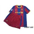 Photo1: FC Barcelona 2010-2011 Home Shirt and Shorts Set LFP Patch/Badge (1)