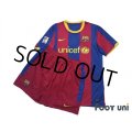 FC Barcelona 2010-2011 Home Shirt and Shorts Set LFP Patch/Badge