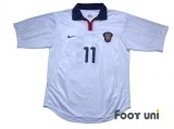 Russia 2001 Home Shirt #11