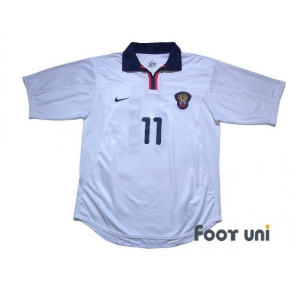 Photo1: Russia 2001 Home Shirt #11