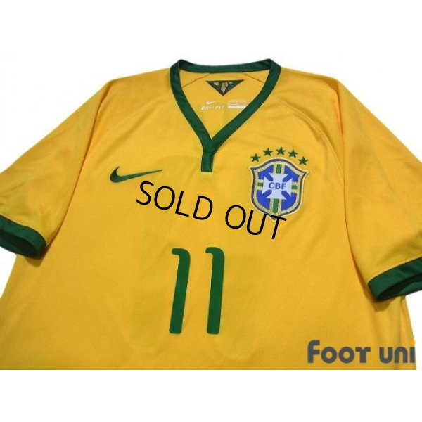 Photo3: Brazil 2014 Home Shirt #11 Oscar