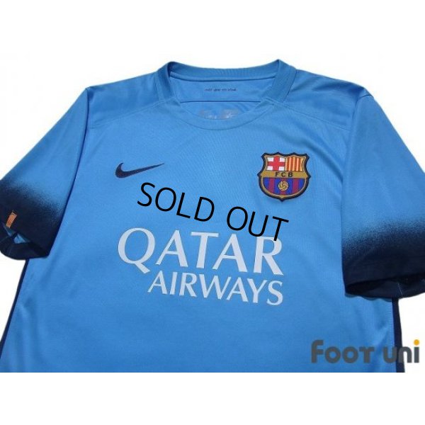 Photo3: FC Barcelona 2015-2016 3rd Shirt and Shorts Set