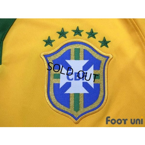 Photo6: Brazil 2014 Home Shirt #11 Oscar