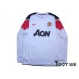 Photo1: Manchester United 2010-2011 Away Long Sleeve Shirt (1)