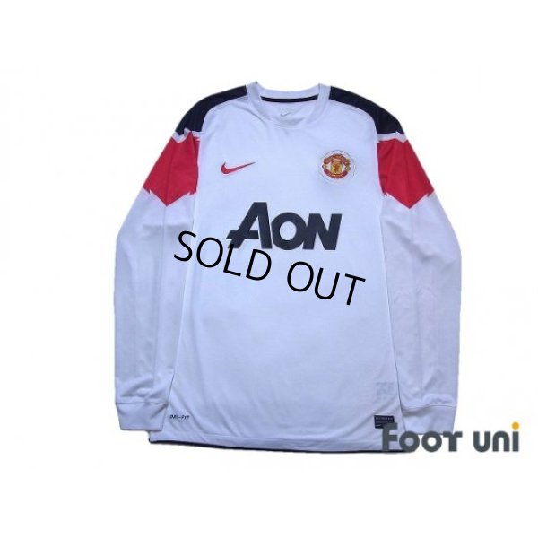 Photo1: Manchester United 2010-2011 Away Long Sleeve Shirt