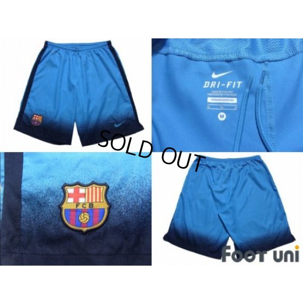 Photo8: FC Barcelona 2015-2016 3rd Shirt and Shorts Set