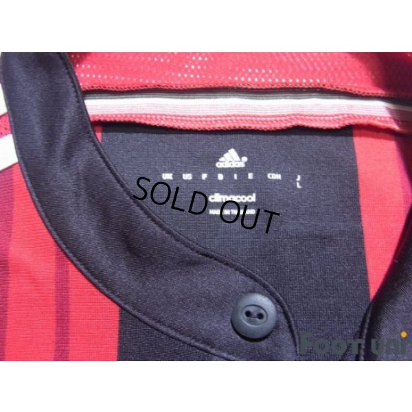 Photo5: AC Milan 2014-2015 Home Shirt #5 Mexes Serie A Tim Patch/Badge